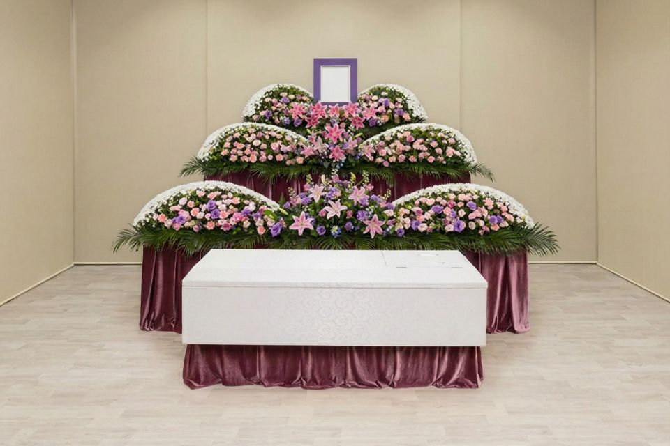 家族葬プラスの祭壇4