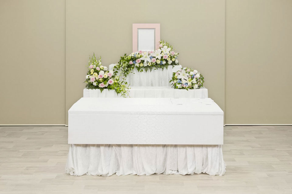 一日葬の祭壇2